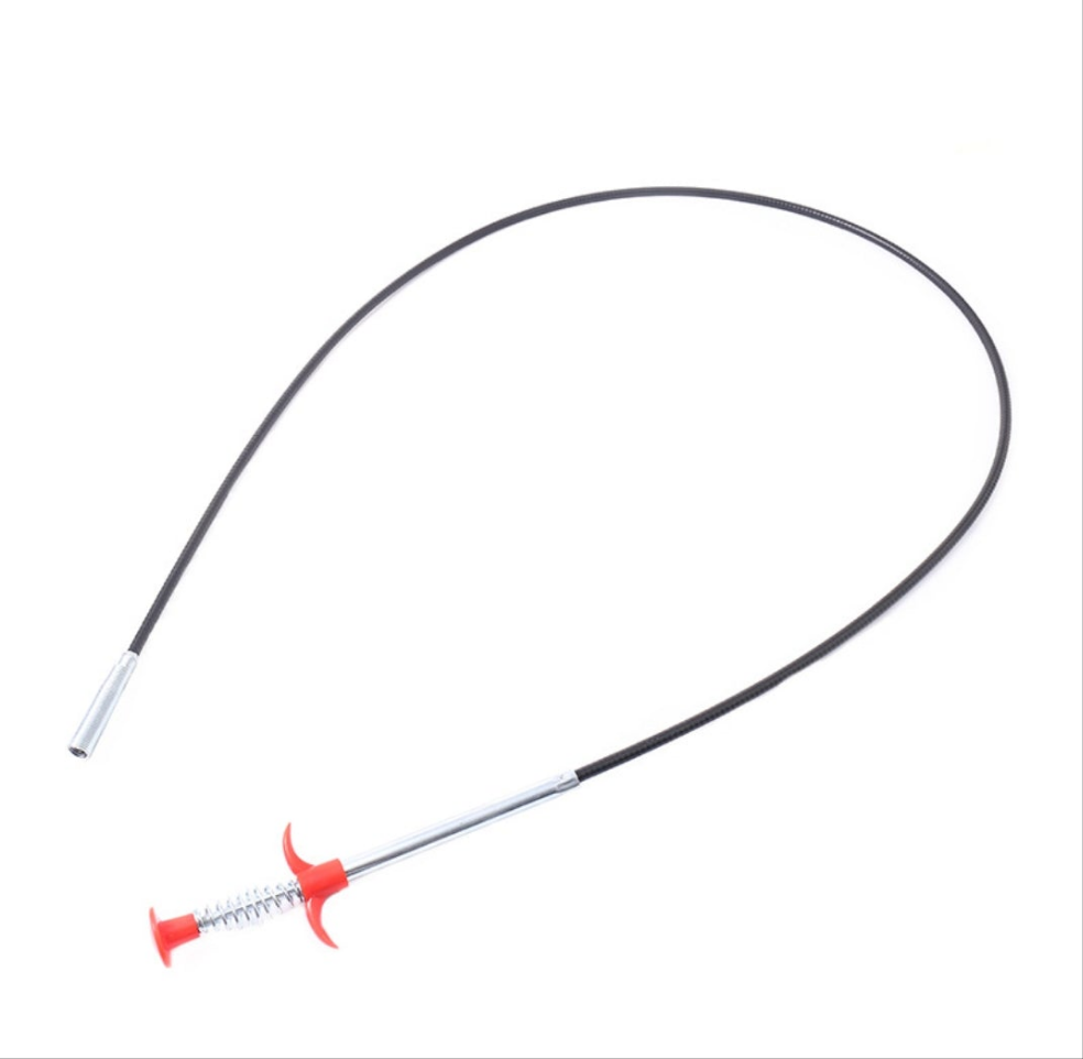 60CM Sewer Dredger Spring Pipe Dredging Tool Household Hair Cleaner Drain Clog Remover Cleaning Tools Household For Kitchen Sink Kitchen Gadgets